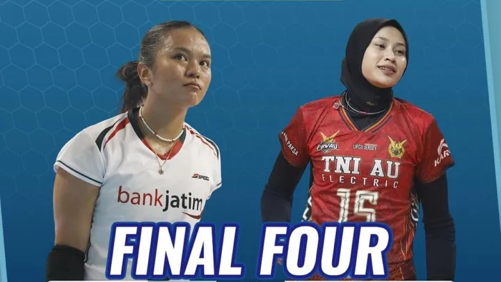 Hasil Final Four Livoli Divisi Utama 2024 Putri, TNI AU vs Bank Jatim