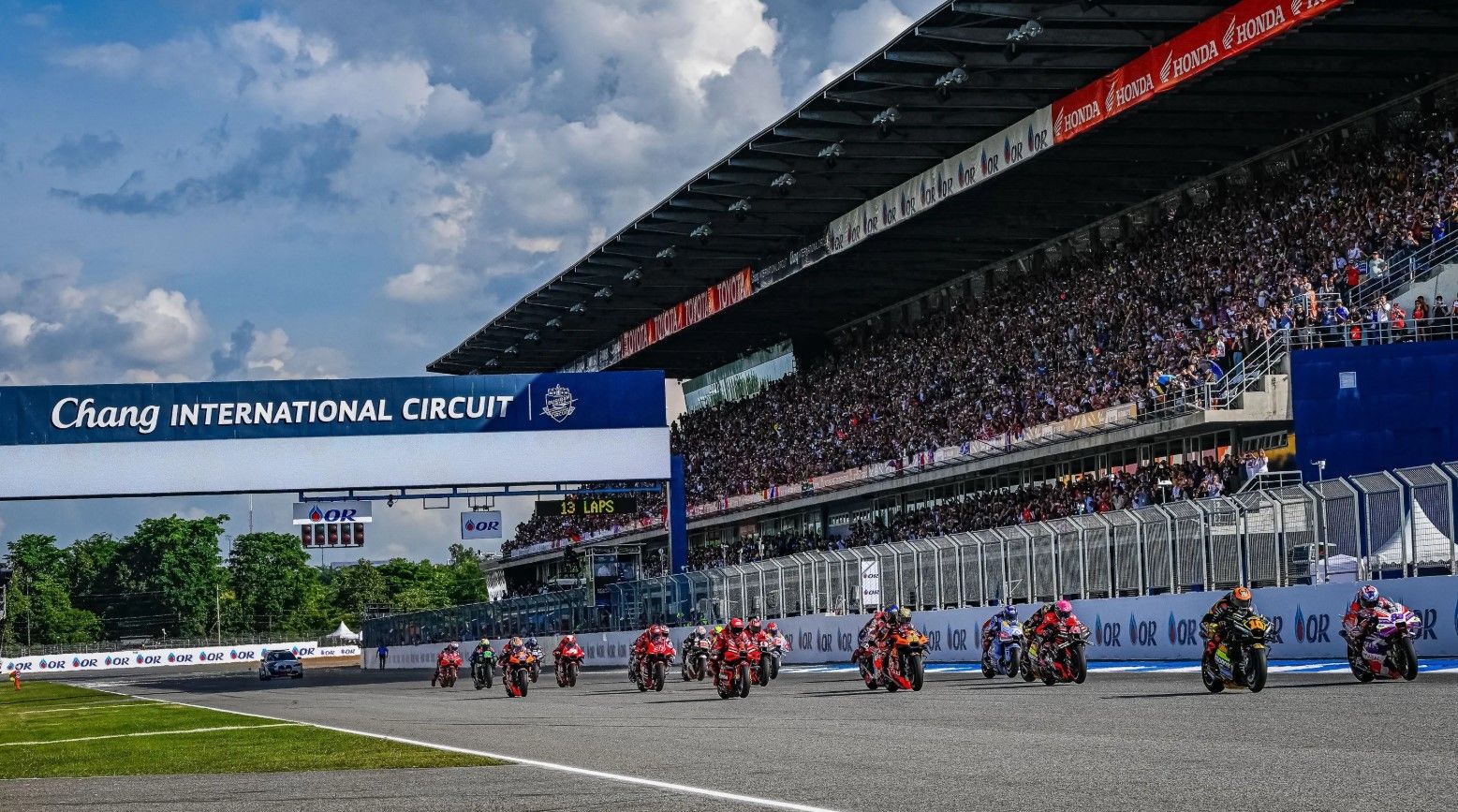 Sirkuit Internasional Chang, Buriram, Thailand, bakal jadi venue untuk seri pembuka MotoGP 2025/foto: Website MotoGP.