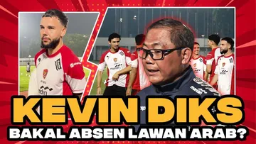 KEVIN DIKS ABSEN DI LATIHAN TIMNAS JELANG LAWAN ARAB SAUDI