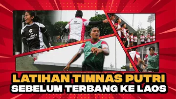 LATIHAN TIMNAS PUTRI INDONESIA JELANG ASEAN WOMEN’S CUP 2024