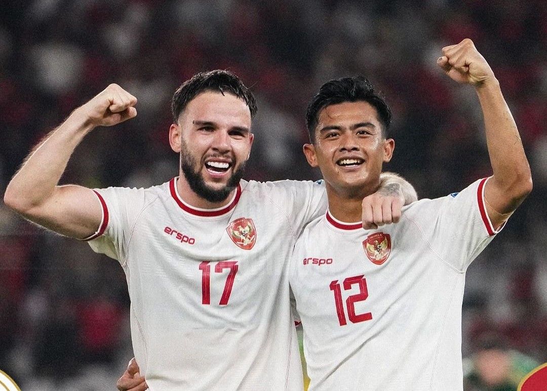 Calvin Verdonk dan Pratama Arhan (Foto: IG Timnas Indonesia)