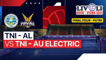 TNI AL VS AU Final Four Livoli Divisi Utama 2024 / Vidio