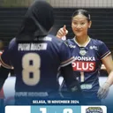 gresik vs bank jatim.jpg - Gresik Petrokimia raih kemenangan kelima di final four Livoli Divisi Utama 2024 putri/foto: Moji Sport.