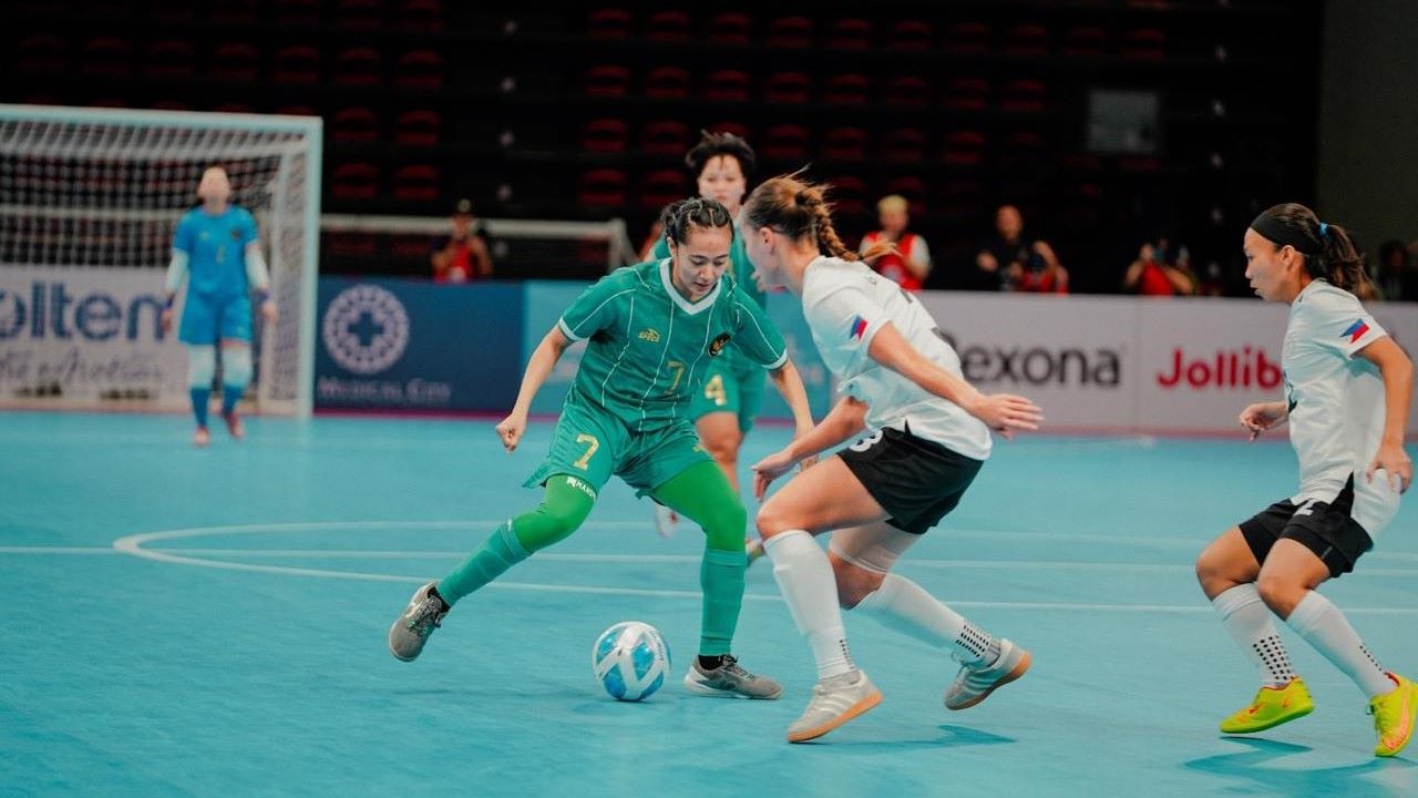 Hasil & Klasemen Timnas Futsal Putri Indonesia di Kualifikasi Piala Asia