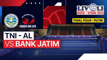 TNI-AL vs Bank Jatim di Final Four / Vidio