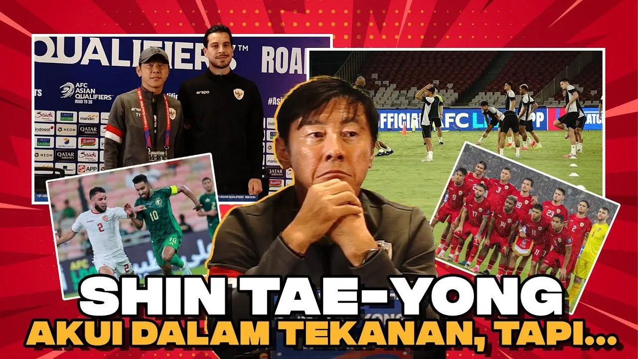 Konferensi pers Shin Tae-yong jelang Indonesia vs Arab Saudi/foto: SportCorner.id