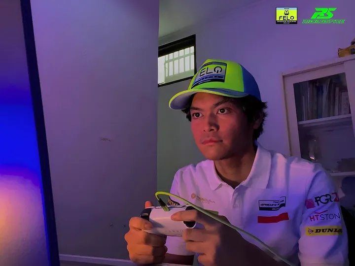 Dipo Akbar Masuk 10 Besar di Klasemen Akhir MotoGP Esport 2024