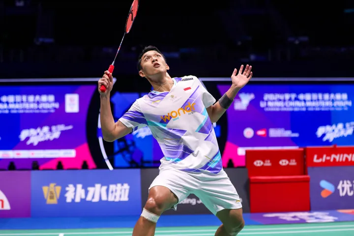 Hasil China Masters 2024 Jonatan Christie vs Anders Antonsen