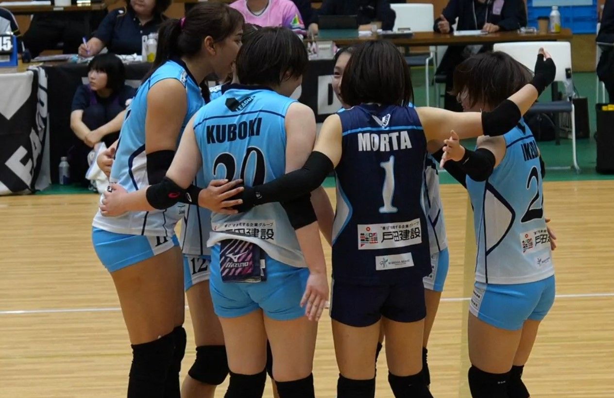 Tokyo Sunbeams menang 3-0 atas Artemis Hokkaido di V.League 2024/2025/foto: IG Nomemoryforever.