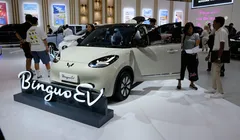 BinguoEV Jadi Model Andalan Wuling di Pameran GJAW 2024