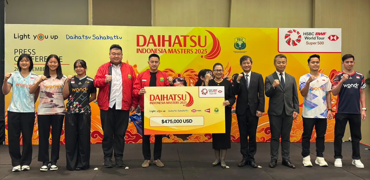 Jumpa Pers Indonesia Masters 2025 (Foto: Dok Daihatus Masters)