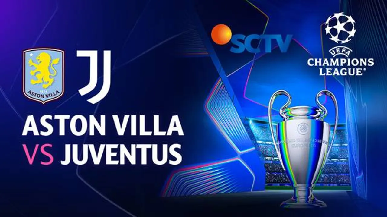 Jadwal pertandingan Aston Villa vs Juventus di matchday 6 Liga Champions (Vidio)