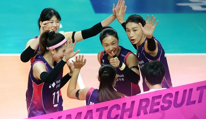 Klasemen Liga Voli Korea Selatan usai Pink Spiders Raih 10 Kemenangan Beruntun