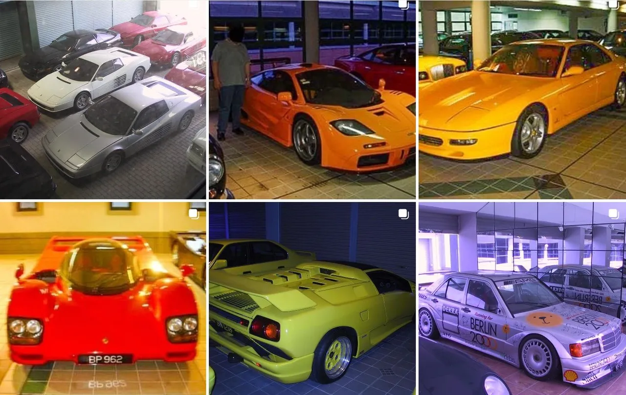 Koleksi mobil Sultan Brunei - INSTAGRAM