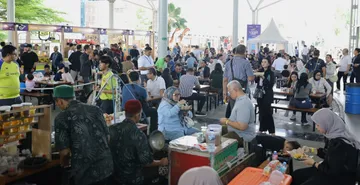 Area Kuliner Menjadi 'Charging Station' bagi Pengunjung GJAW 2024 