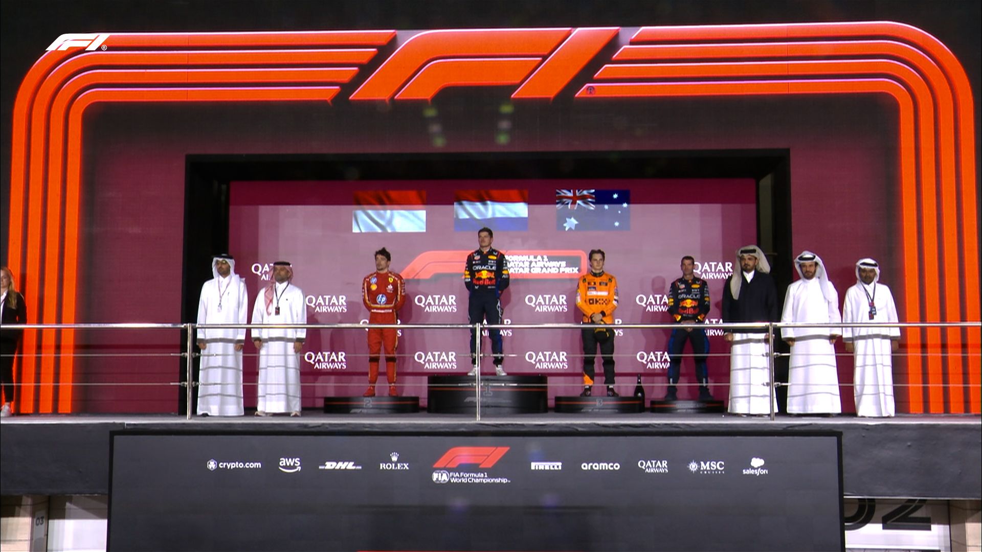 Max Verstappen menang F1 GP Qatar (Foto: x.com/F1)