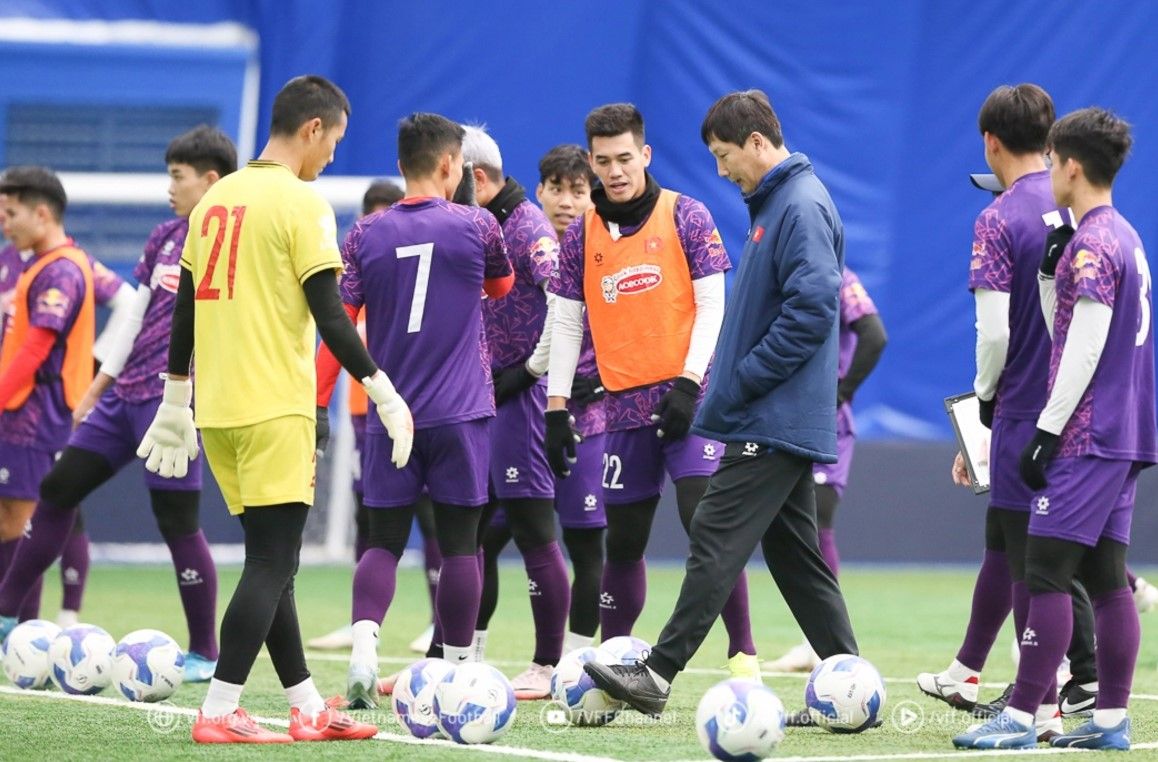 Timnas Vietnam melakoni tiga laga uji coba jelang Piala AFF 2024/foto: VFF Official.