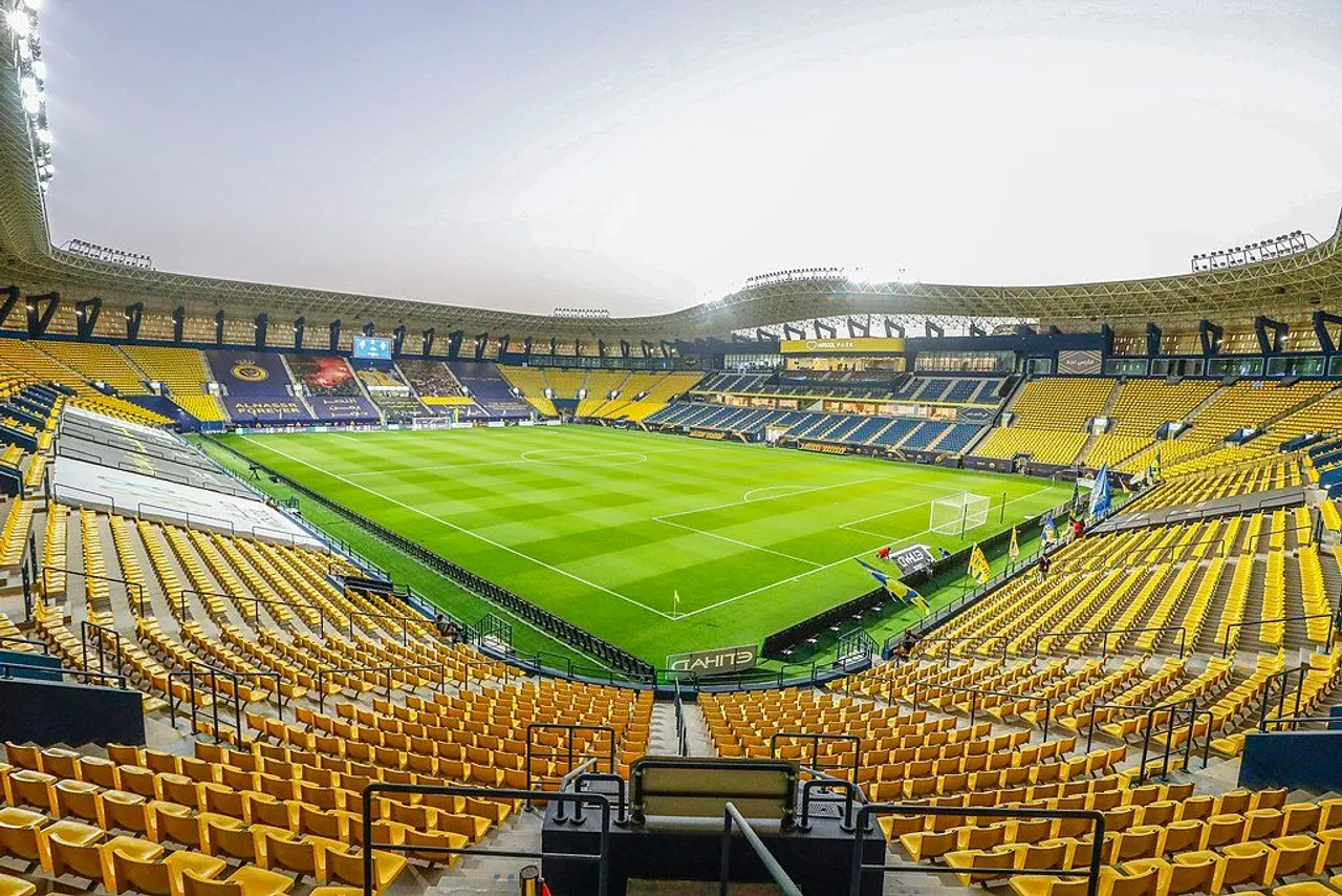 Al Awwal Park di Riyadh, Arab Saudi, kandang klub Al Nassr (Alina C - Praca Wlasna via Wikipedia).