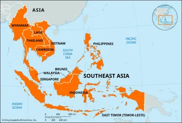 Peta Asia Tenggara (Britannica)