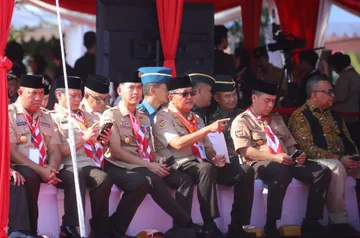 Kemenpora RI sebut Pramuka miliki peran penting dalam mewujudkan Indonesia Emas 2045/foto: Kemenpora RI.