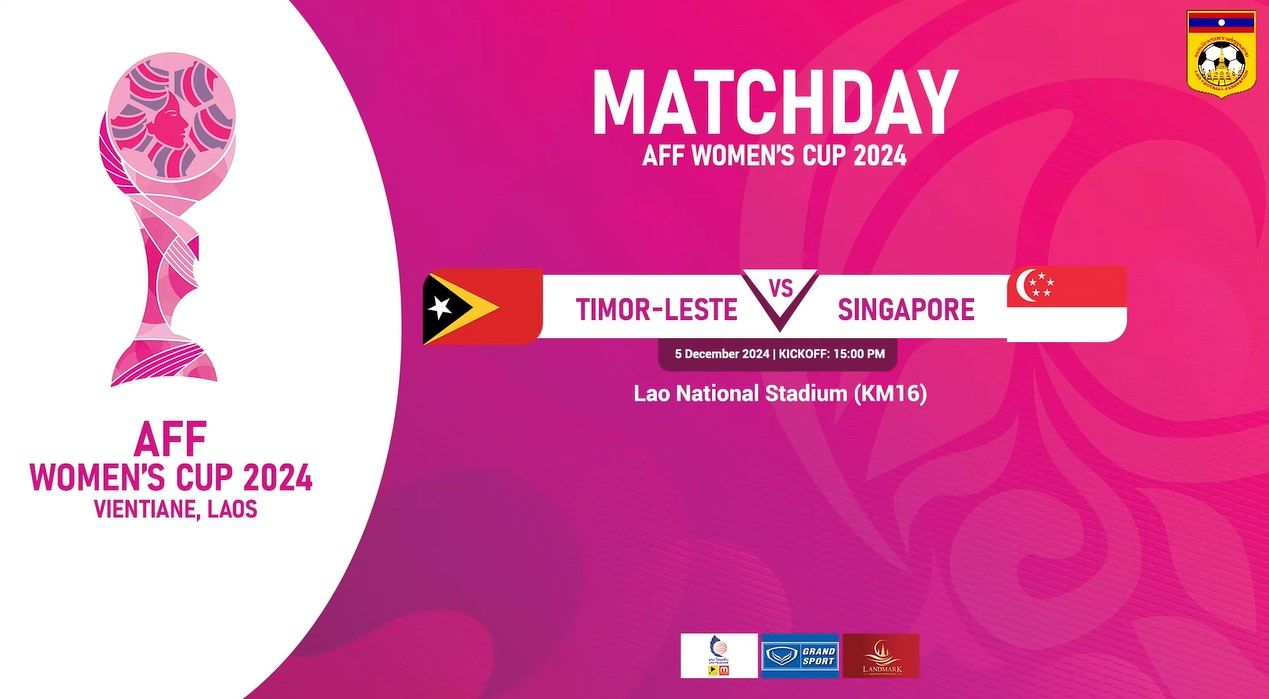 Timor Leste vs Singapura di perebutan peringkat ketiga Piala AFF 2024 putri/foto: Youtube LaoFFTV.