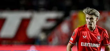 Pemain FC Twente, Sem Steijn (tangkapan layar Youtube Eredivisie)