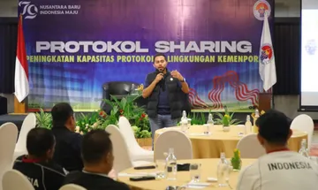 Acara Protokol Sharing 2024 Kemenpora RI/foto: Kemenpora RI.