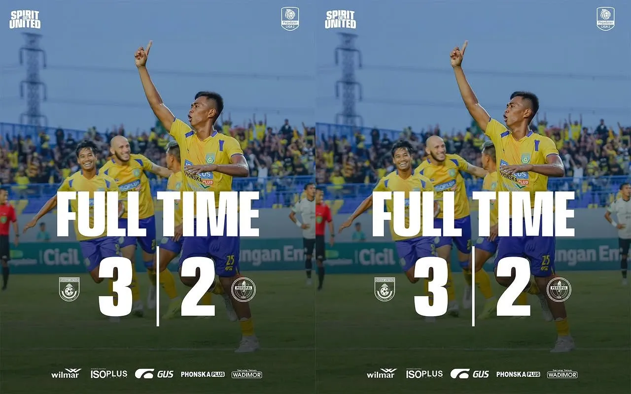 Gresik United menang 3-2 atas Persipal Palu di Liga 2 2024/2025/foto: IG Gresik United.