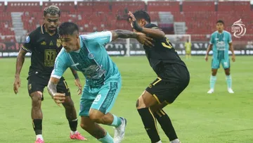 Malut United vs PSBS Biak di Liga 1/Laman LIB.