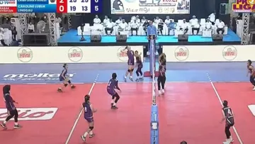Lampung Phinisi vs Caroline Lubuk Linggau di Kejurnas U-19 2024/Tangkapan Layar