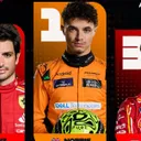 Lando Norris, Carlos Sainz, Charles Leclerc (Foto: x.com/F1) - Lando Norris, Carlos Sainz, Charles Leclerc (Foto: x.com/F1)