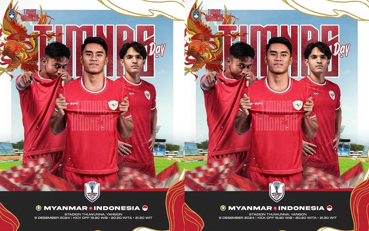 Myanmar vs Indonesia di Piala AFF 2024/foto: IG Timnas Indonesia.