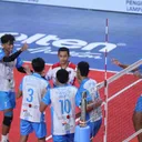 Kejurnas Voli U-19 2024 - Suasana pertandingan Kejurnas Voli U-19 2024 hari kedua, Senin (9/12/2024). Foto: PBVSI