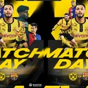 Dortmund vs Barcelona (Foto: instagram/@bvb09)