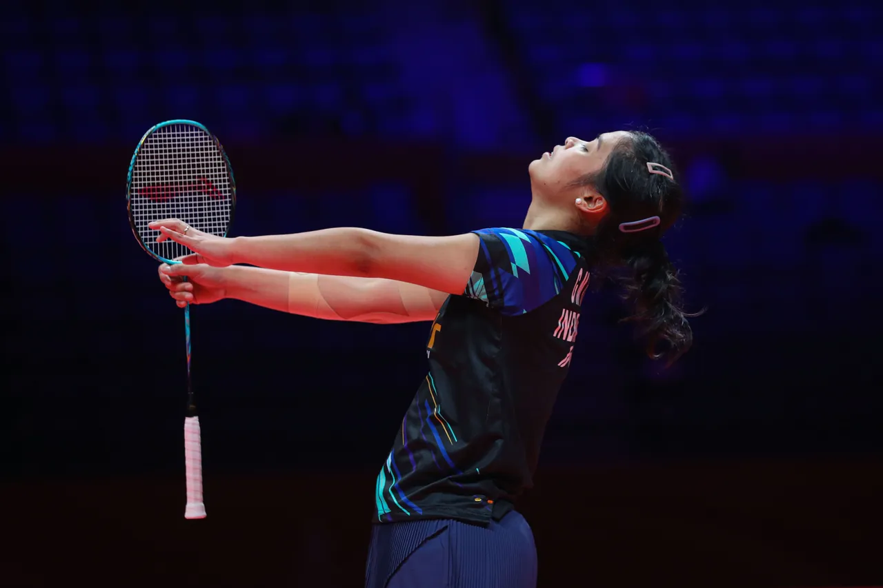 Gregoria Mariska Tunjung di BWF World Tour Finals 2024 (Foto: PBSI)
