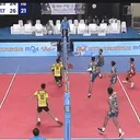 Indomaret vs Cinus VC - Indomaret vs Cinus VC (Foto: Tangkap Layar Moji)