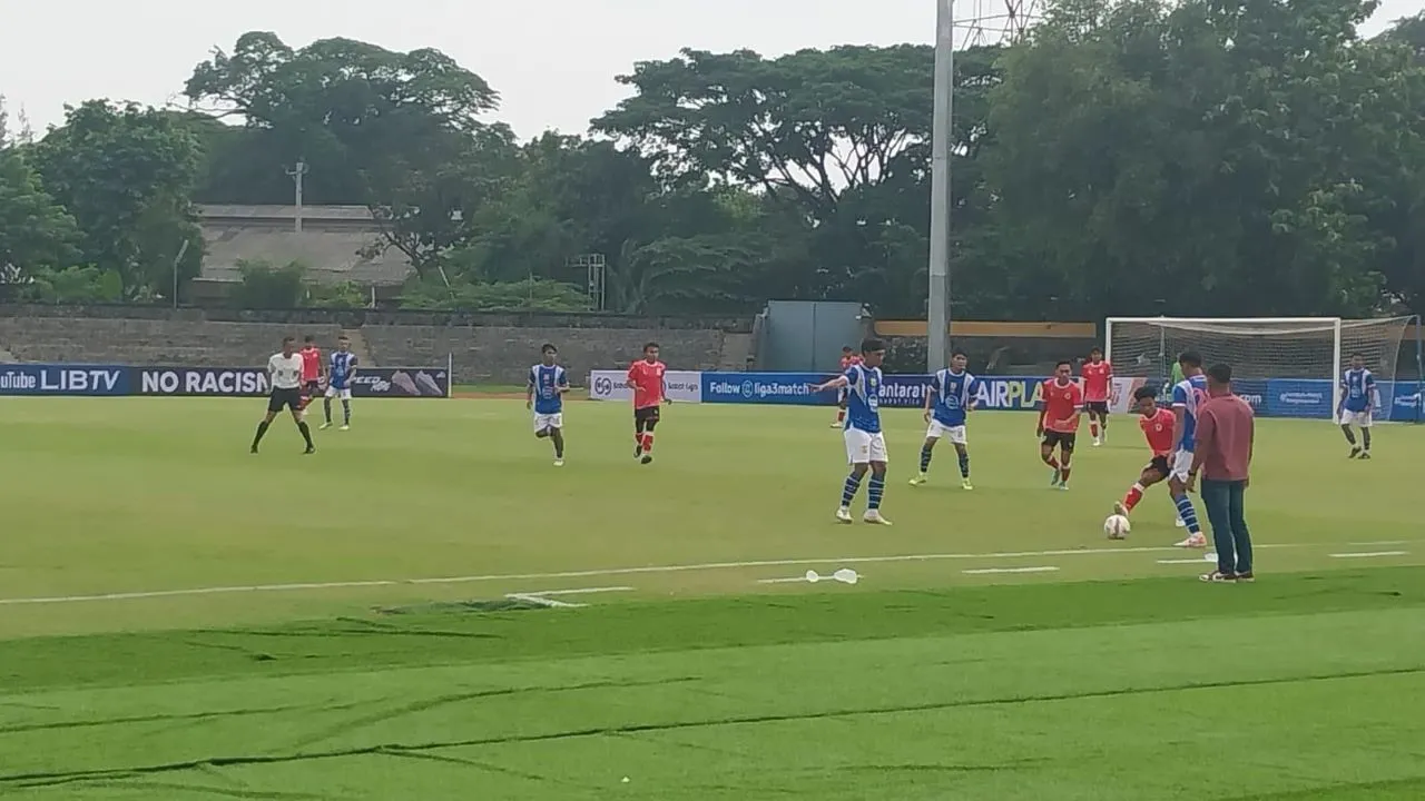 Sumut United FC vs PSDS Deli Serdang di Liga Nusantara/SportCorner, Muhammad Nurhendra Saputra.