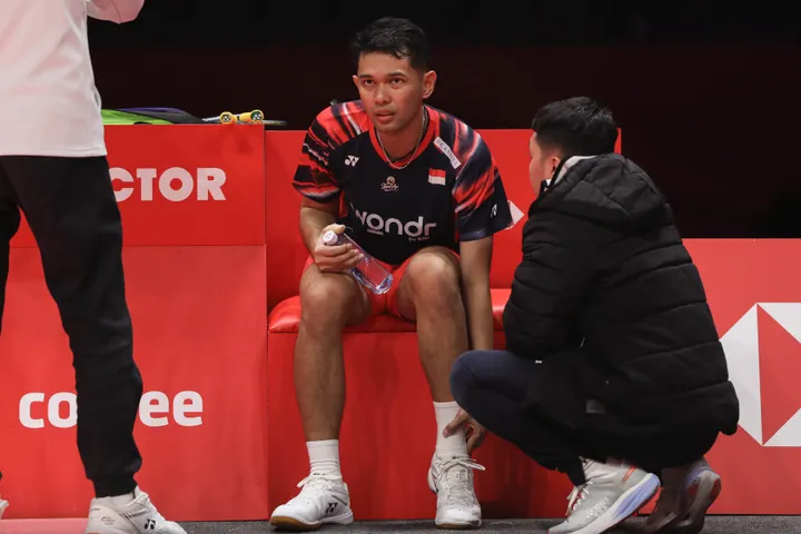 Fajar Alfian Mengalami Cedera di BWF World Tour Finals 2024 (Foto: PBSI)