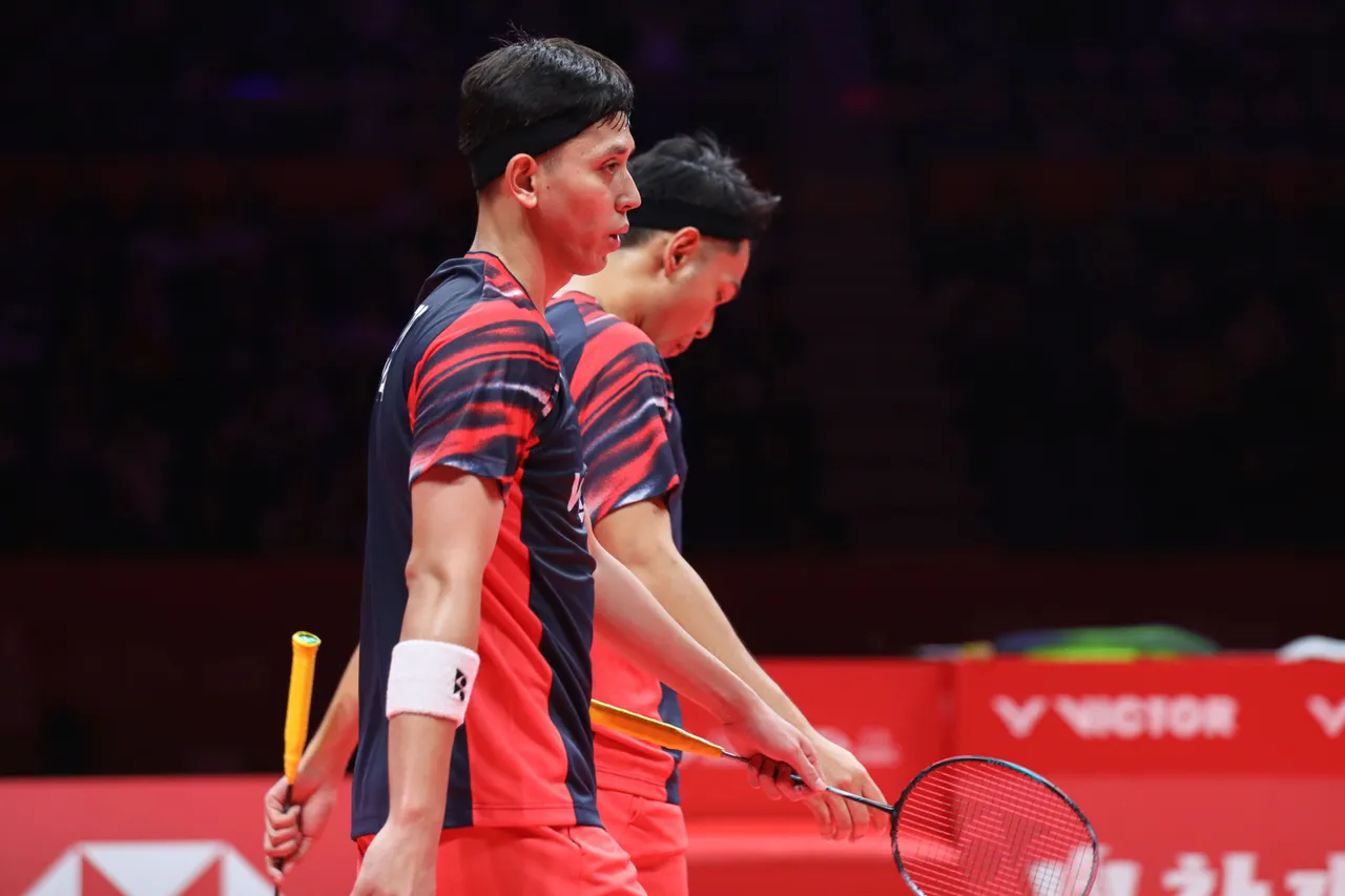 Fajar Alfian/Muhammad Rian Ardianto Gugur di Semifinal BWF World Tour Finals 2024 (Foto: PBSI)