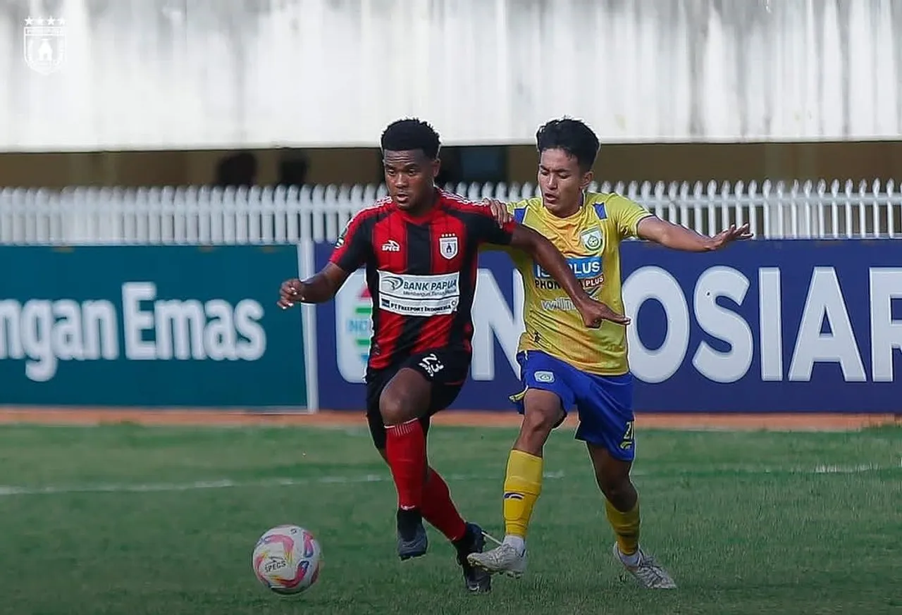 Persipura vs Gresik United (Foto: IG Persipura)