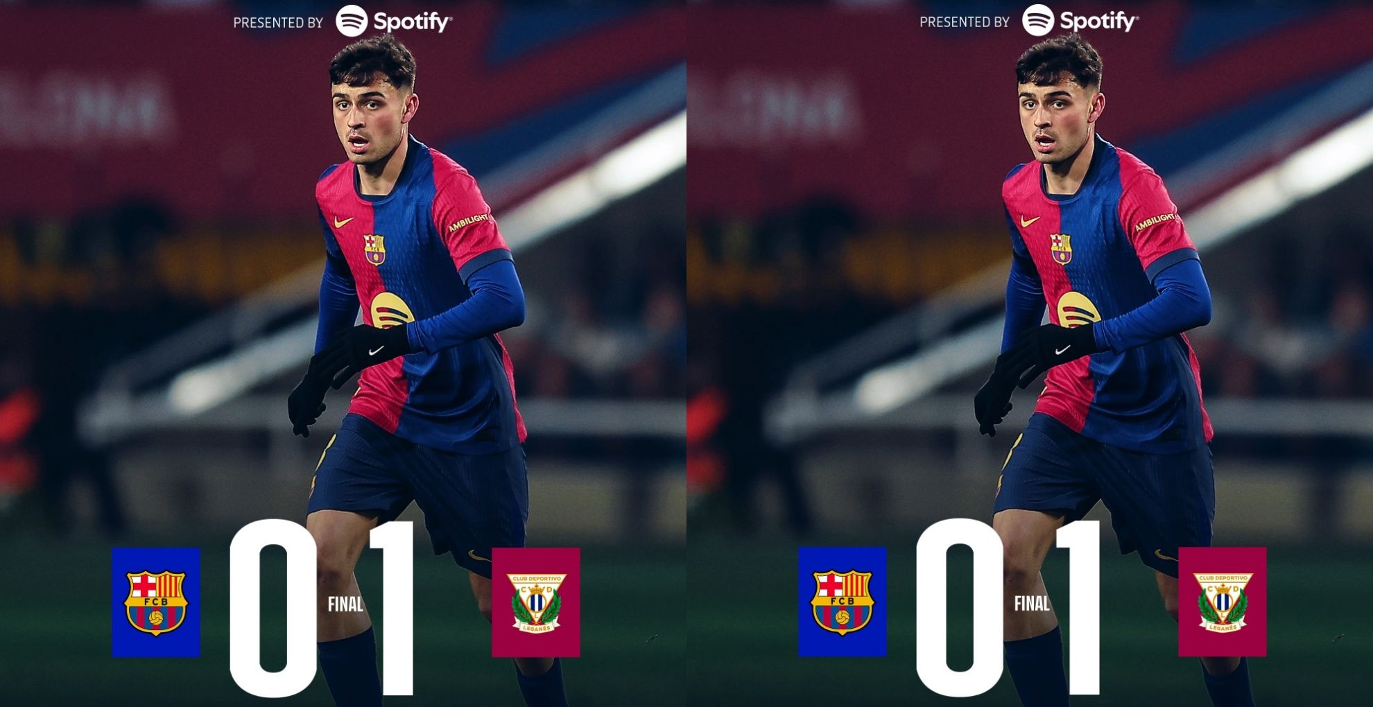 Barcelona vs Leganes (Foto: x.com/FCBarcelona)