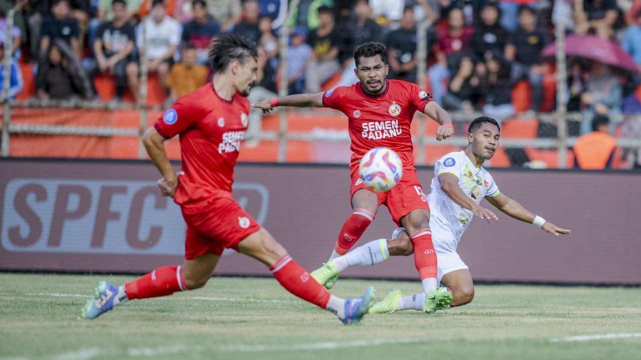 Semen Padang vs Persebaya Liga 1 2204/2025/ Media Persebaya.