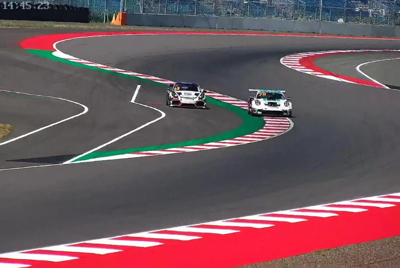 Speed bump untuk track limit yang dipasang di Sirkuit Mandalika (MGPA)