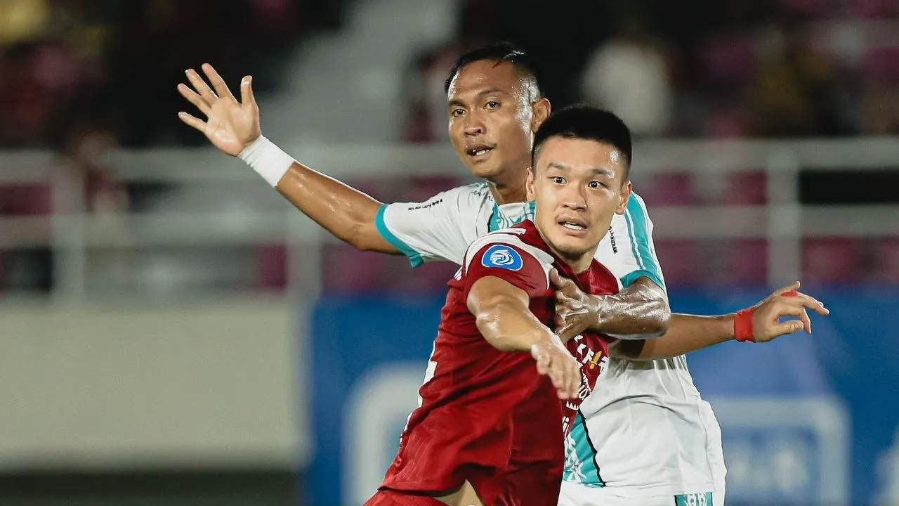 Persis Solo vs PSBS Biak di Liga 1 2024/2025/ X Persis.