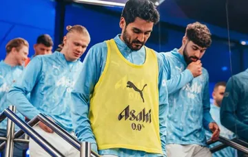 Para pemain Man City hendak melakukan latihan jelang pertandingan/foto: IG Man City.