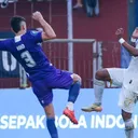 Persik Kediri vs Arema FC di Liga 1 2024/2025/ X Arema FC.