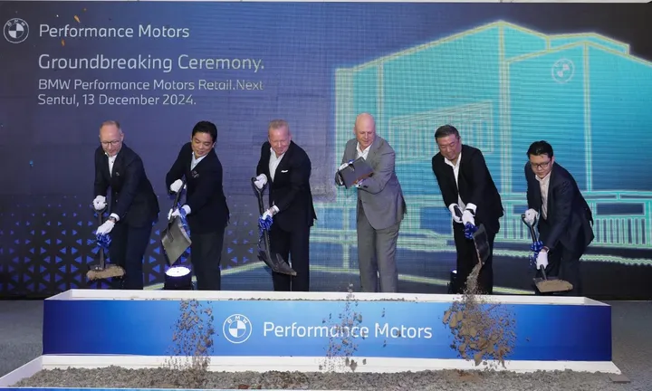 Groundbreaking Diler BMW PMI Sentul (Dok. BMW INDONESIA)