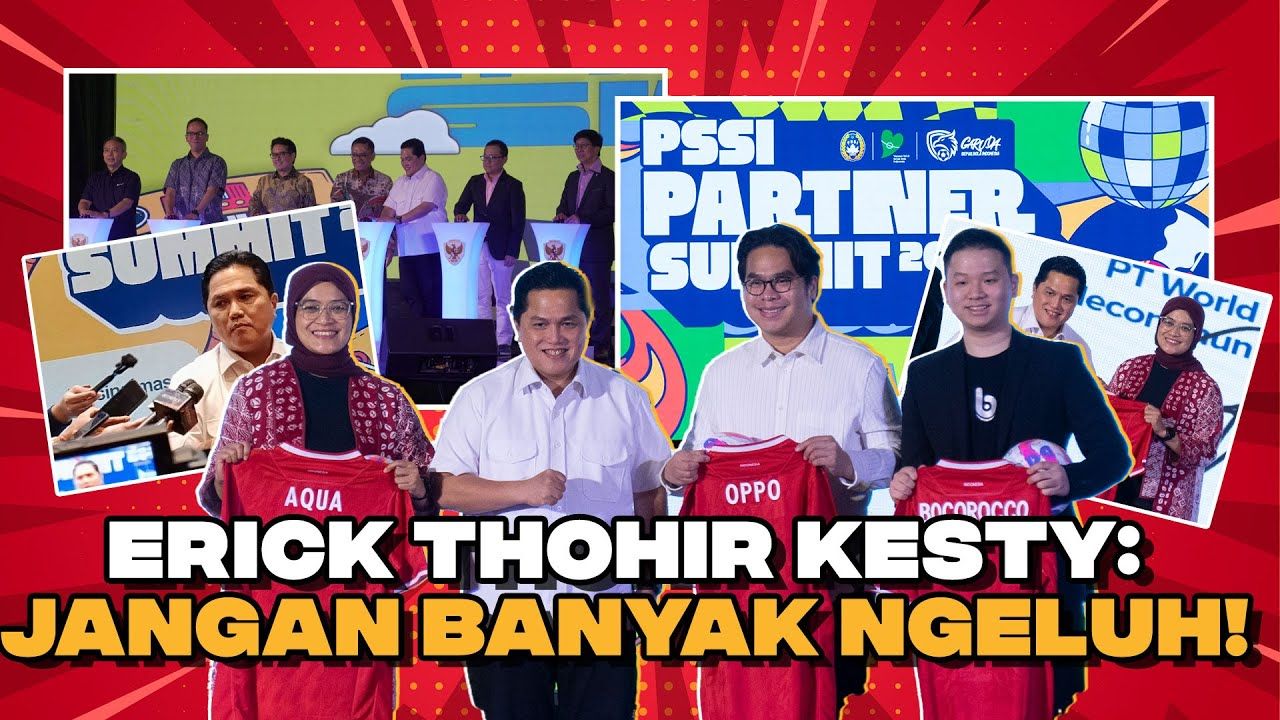 Ketum PSSI, Erick Thohir, menyentil Coach STY/foto: SportCorner.id