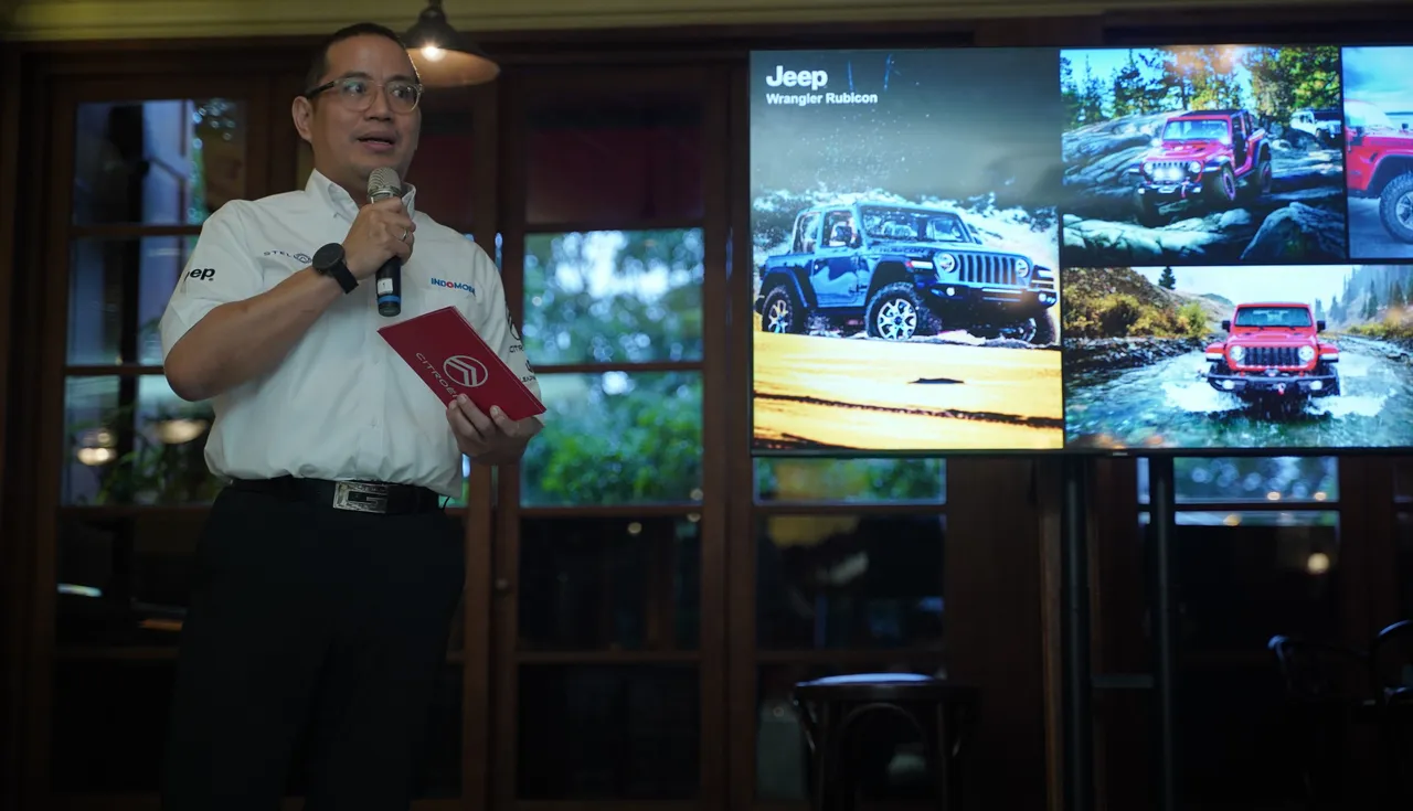 COO IND Ario Soerjo mengungkapkan rencana luncurkan Jeep Wrangler Rubicon 2025 (Dok. IND)