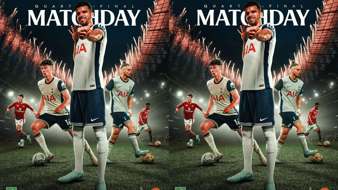 Tottenham vs Man United (Foto: instagram/@spursofficial)